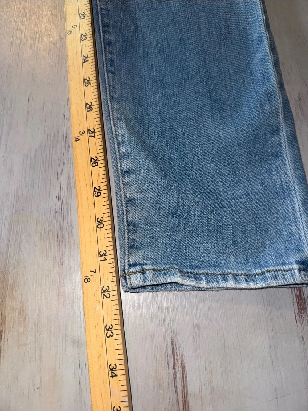FRAME L’Homme Skinny Men’s Jeans 33 Light Wash Made in USA